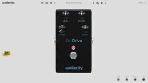 Plugin gratuit Dr Drive Audiority, effet distorsion pour booster les basses 808 en trap.